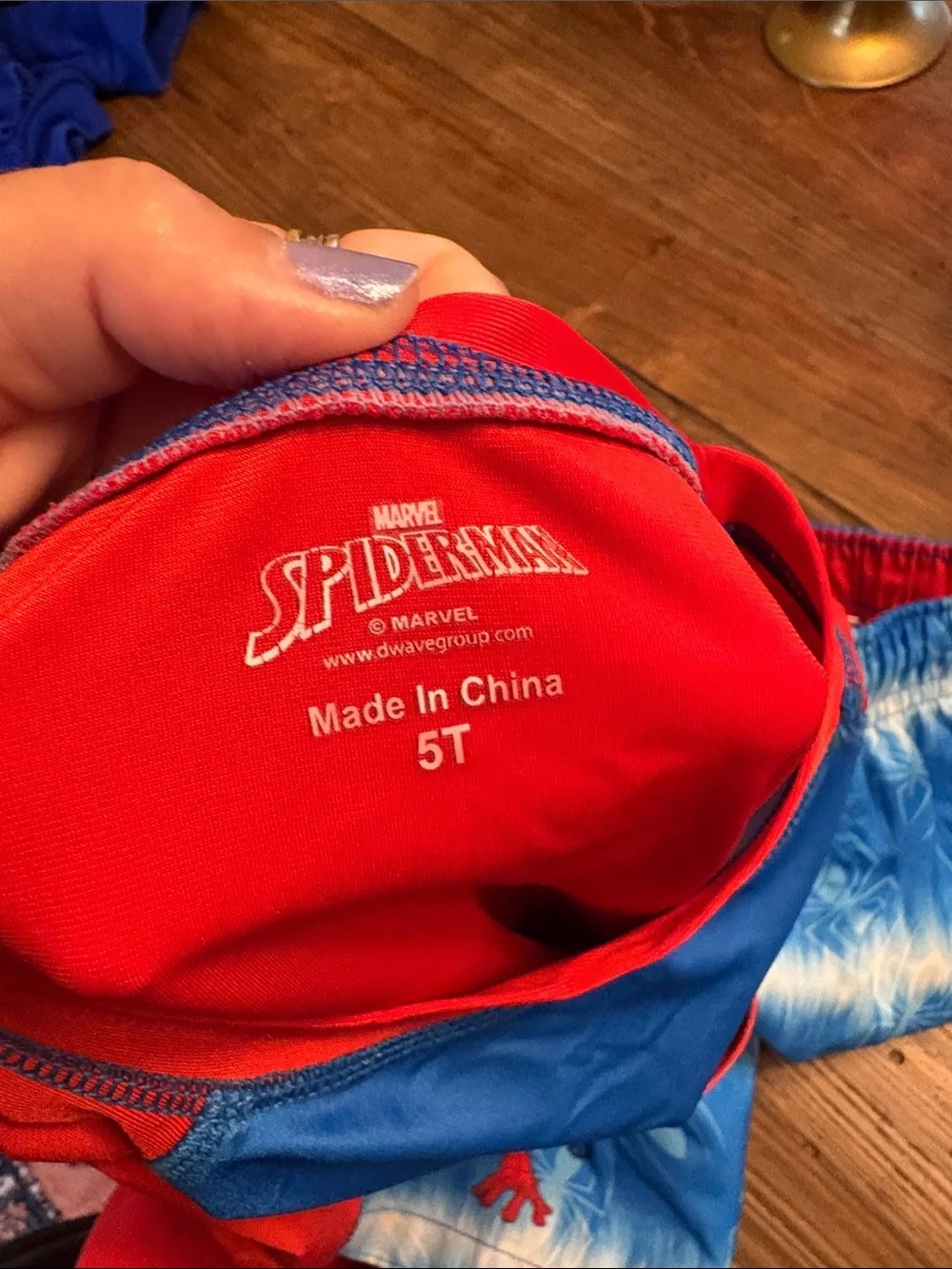 Spider-Man swimsuit